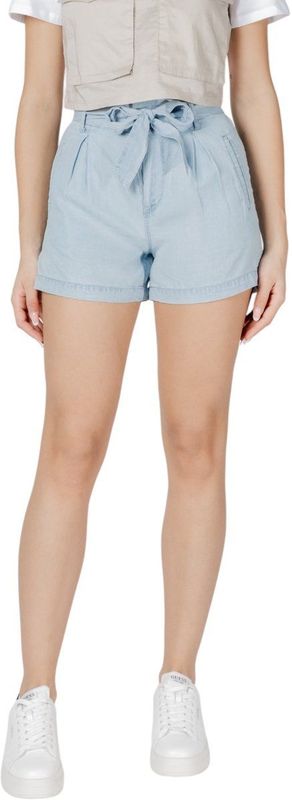Denim - Effen - Light Washed - High Waist - Regular Fit - Korte Lengte