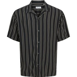 Overhemd - Gestreept - Viscose - Comfort Fit - Halve Mouw