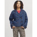 Jack & Jones - Carlie Short - Trenchcoat - Zwart - Katoen