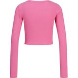 Jxfeline - T-shirt - O-hals - Lange Mouwen - Cropped - Stretch Fit