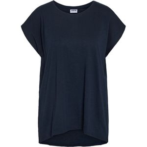 Noisy May - T-shirt - Navy - 50% Polyester 50% Biologisch Katoen