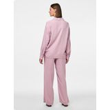 Pieces - Pia Loose Fit Overhemd - Groen - 70% Viscose 30% Linnen