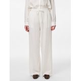Pieces - Pia Wide Leg - Hoge Taille Broek - Wijde Pijpen