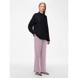 Pieces - Pia Wide Leg - Broek - Multicolor - 70% Viscose, 30% Linnen