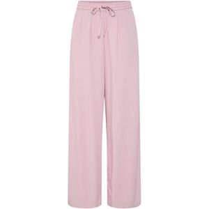 Pieces - Pia Wide Leg - Broek - Multicolor - 70% Viscose, 30% Linnen