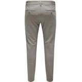 Chino - Blauw - Stretchy Stof