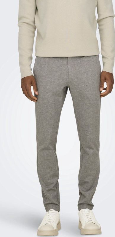 Chino - Blauw - Stretchy Stof