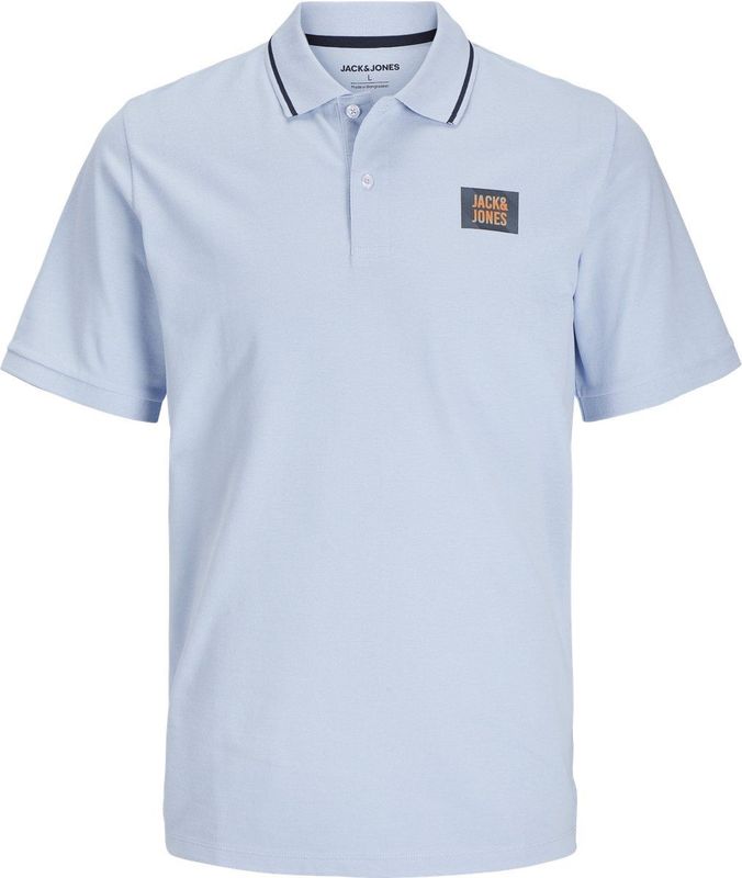 Jack & Jones - Hudson - Poloshirt - Lichtblauw - Regular Fit