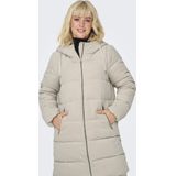 Onldolly - Puffer Jacket - Kort - Hoge Opstaande Kraag - Lange Mouwen - Winddichte Stormmanchetten