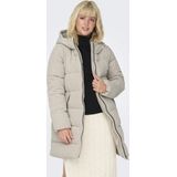 Onldolly - Puffer Jacket - Kort - Hoge Opstaande Kraag - Lange Mouwen - Winddichte Stormmanchetten