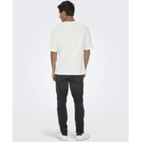 Only & Sons - Onsgivo Reg 12 Ss Crew Knit Noos - T-shirt - Cloud Dancer