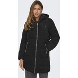 Only - DOLLY - Gewatteerde Lange Jas - Regular Fit - Corduroy