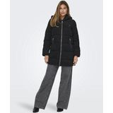 Only - DOLLY - Gewatteerde Lange Jas - Regular Fit - Corduroy