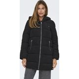 Only - DOLLY - Gewatteerde Lange Jas - Regular Fit - Corduroy