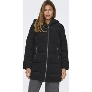 Only - DOLLY - Gewatteerde Lange Jas - Regular Fit - Corduroy