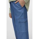 VERO MODA - Cargobroek - Wide Leg Fit - Met Strikkoord Sluiting - Voor Meiden