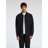 SELECTED HOMME - Slh-Leroy Sun Overshirt - Heren - Zwart - 1 Stuk