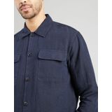 Overhemd - Effen - Linnen - Lange Mouw - Regular Fit