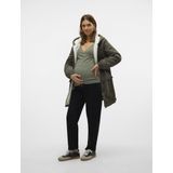 Jas - Capuchon - Zwart - Gerecycled Polyester - 3-in-1 Voor Zwangerschap