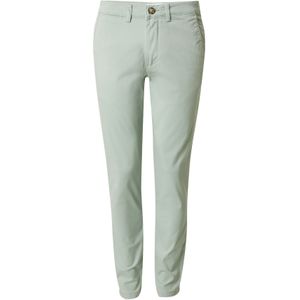 Selected Homme - SLHSLIM-NEW MILES - Chino Broek - Groen - Slim Fit, 91% Katoen, 6% Polyester, 3% Elastaan