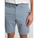 Selected - Slim Miles Flex Short - Lichtblauw - Katoenmix