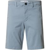 Selected - Slim Miles Flex Short - Lichtblauw - Katoenmix