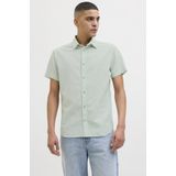 Jack & Jones - Overhemd - Iceberg Green - Katoenmix - Regular Fit