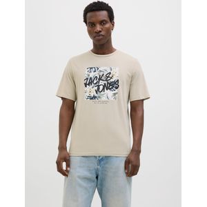 Jack & Jones Print-Shirt »JJHAWAII SHAPE TEE SS CREW NECK«