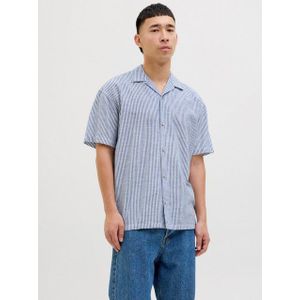 Jack & Jones - JJESUMMER RESORT SHIRT SS SN - Overhemd - Infinity - Korte Mouwen