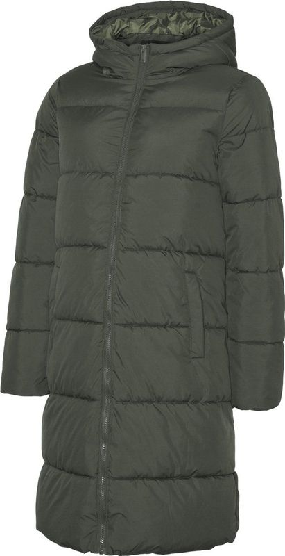 Jas - Capuchon Jas - Knielengte - Gerecycled Polyester Voering - Ritssluiting