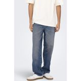 Only&Sons - Jeans - Stonewashed - Loose Fit - 5-Pocket Style