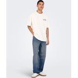 Only&Sons - Jeans - Stonewashed - Loose Fit - 5-Pocket Style