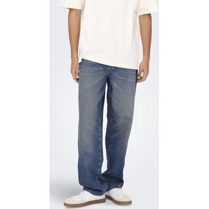Only&Sons - Jeans - Stonewashed - Loose Fit - 5-Pocket Style