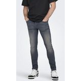 Onsloom - Low Rise Slim Fit - Jeans - Licht Verwassen Dark Denim Look