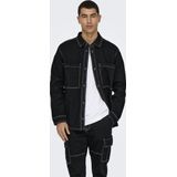 Onsedge - EDGE - Cargobroek - Blauw - Regular Fit, Mid Waist, Cargo Details