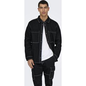 Onsedge - EDGE - Cargobroek - Blauw - Regular Fit, Mid Waist, Cargo Details