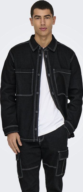 Onsedge - EDGE - Cargobroek - Blauw - Regular Fit, Mid Waist, Cargo Details