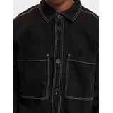 Onsdago - Shacket - Katoen - Kort - Gespreide Kraag - Knoopsluiting