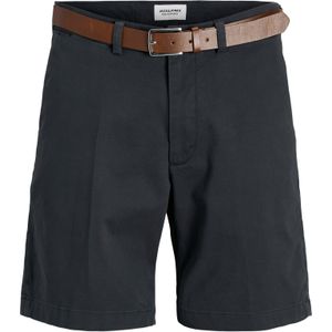 Regular Fit Chino-Shorts mit Gürtel Modell 'MARCO FRANCO'