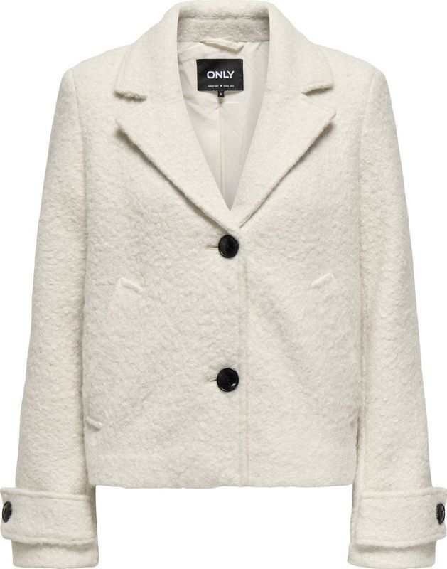 Only - Onlvaleria - Jas - Beige - Korte Lengte - Polyester Voering