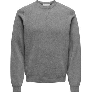 Onspin - Gebreide Pullover - Ronde Hals - Lange Mouwen - Regular Fit