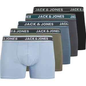 Jack & Jones - Jacevan Solid Trunks - Boxershorts - Zwart - 5 Stuks