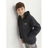 Jack & Jones Jjtheo Softshell Jacket Noos Jnr Softshelljas voor jongens, zwart.