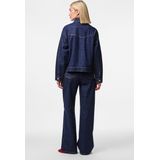 Pieces - Pcelma Denim Jacket Noos - Denim Jas - Dark Bleu