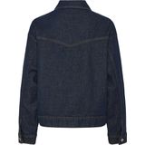 Pieces - Pcelma Denim Jacket Noos - Denim Jas - Dark Bleu