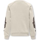 ONLY meisjes kids trui EASTON Birch Chocolate Brown Regular Fit