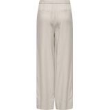 ONLY - ONLCARO - Casual Broek - Beige - Wide Leg High Waist