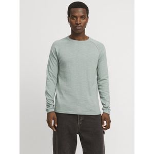 Jack & Jones - JJEBREEZE Knit Crew Neck - Pullover - Iceberg Green - Zonder Capuchon