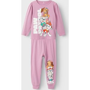 NAME IT Paw Patrol LS Nachtset Meisjes - Lange Mouwen - Pofmouwen