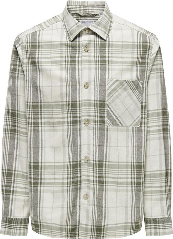 Overhemd - Wit - Katoen - Regular Fit - Lange Mouwen